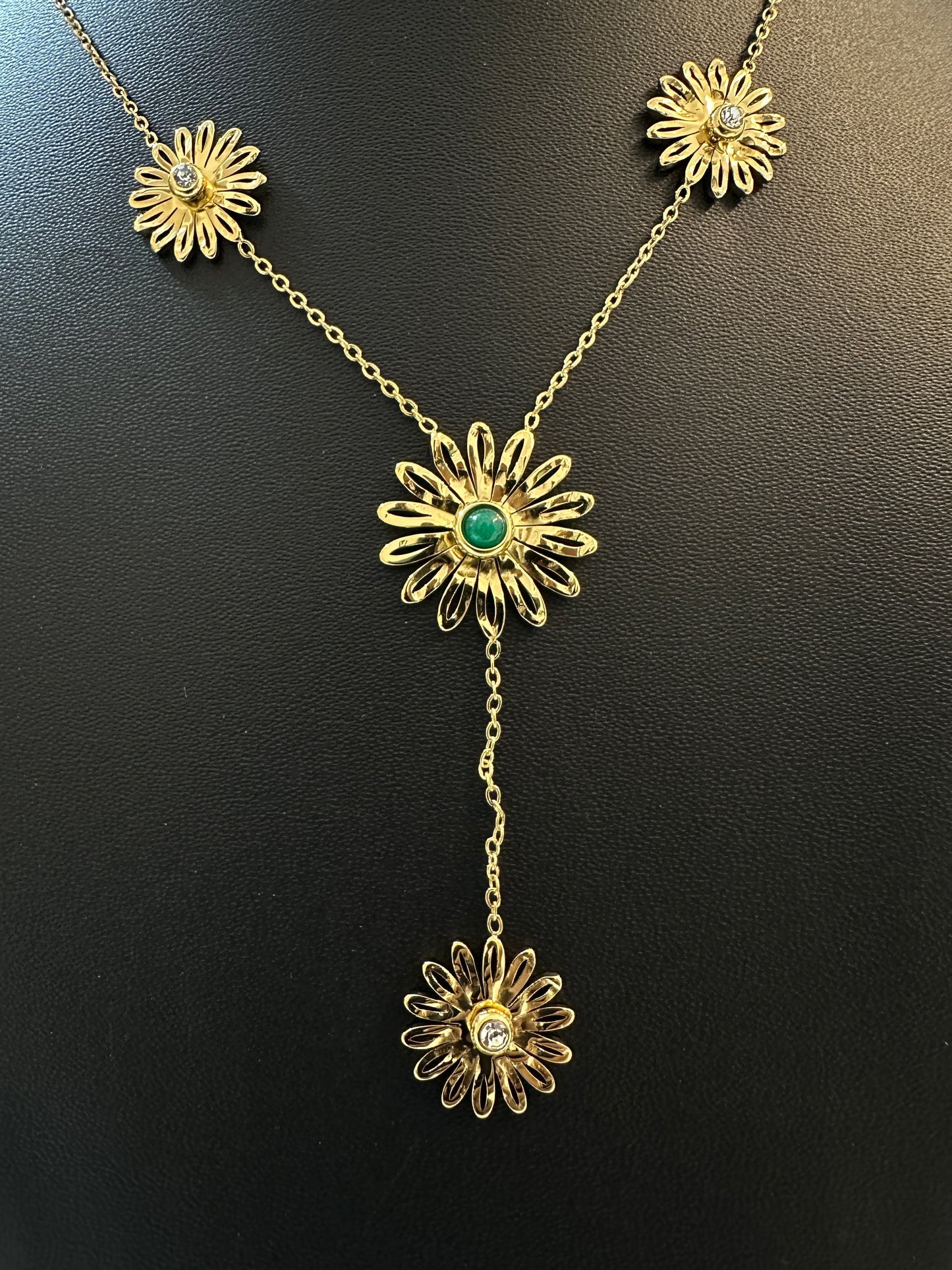 Emerald Whisper Necklace