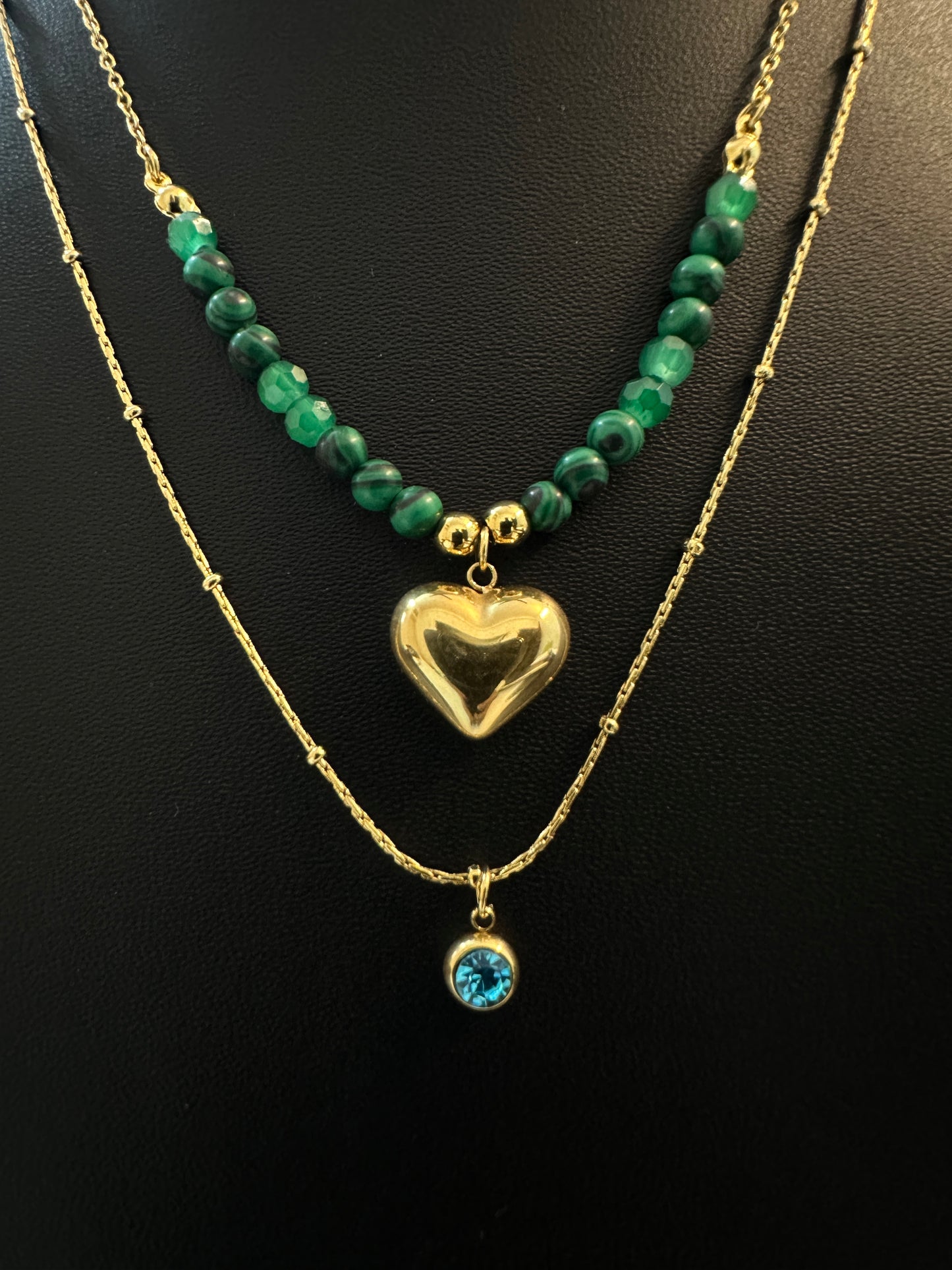 Opal Dawn Layered Necklace