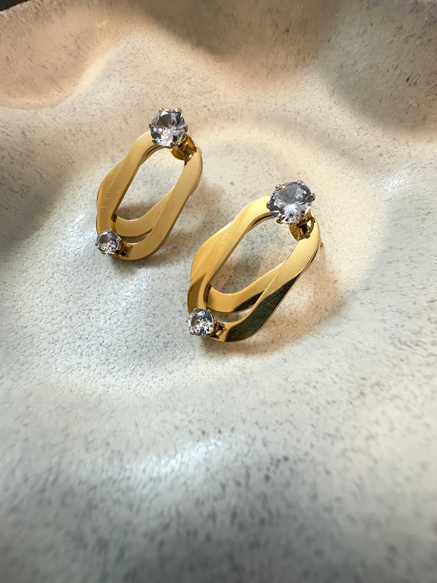 Crystal Giggles Earring