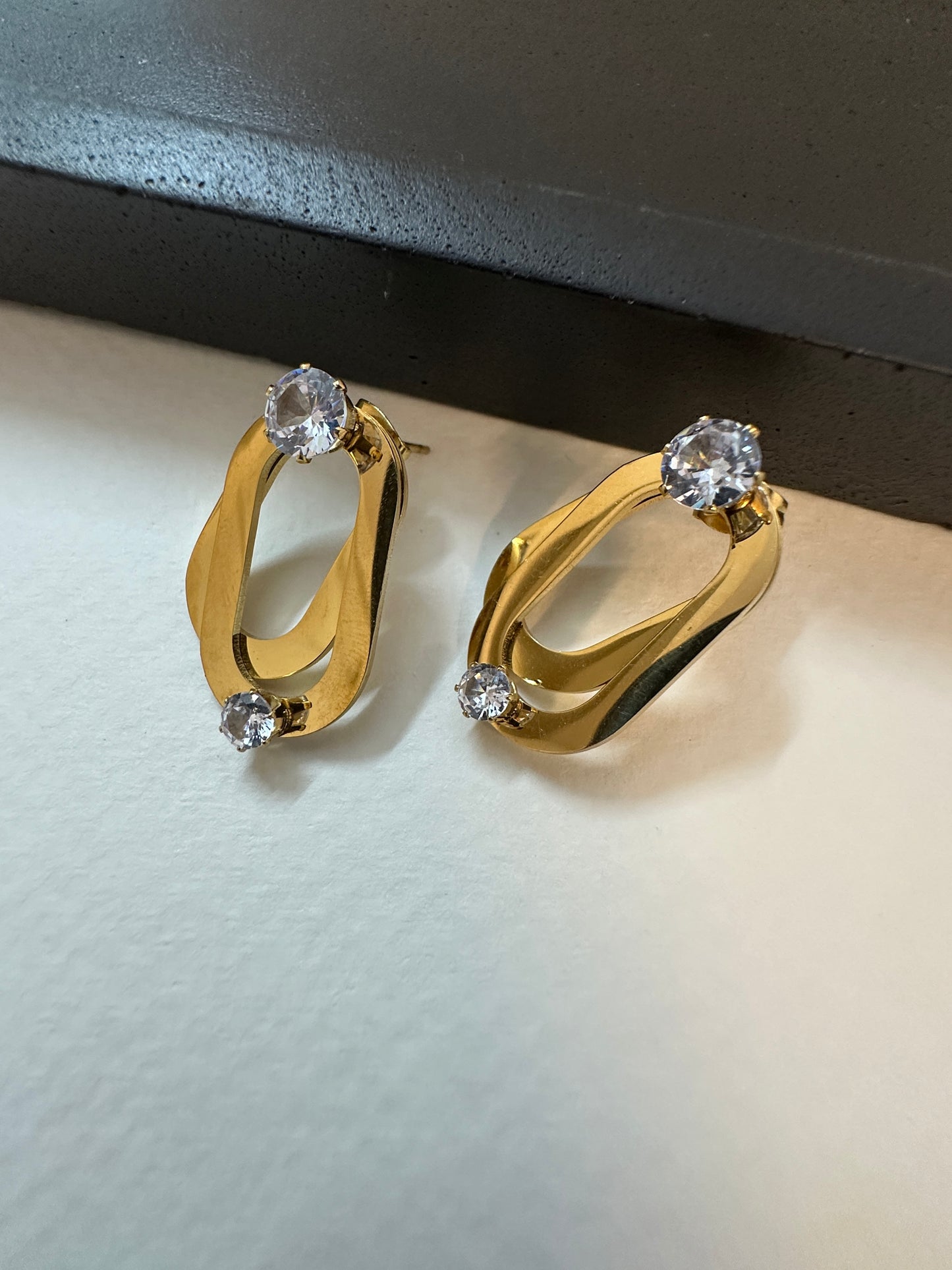 Crystal Giggles Earring