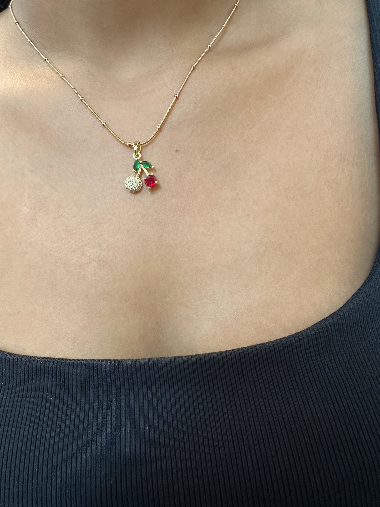 Cherrylace Pendant Necklace