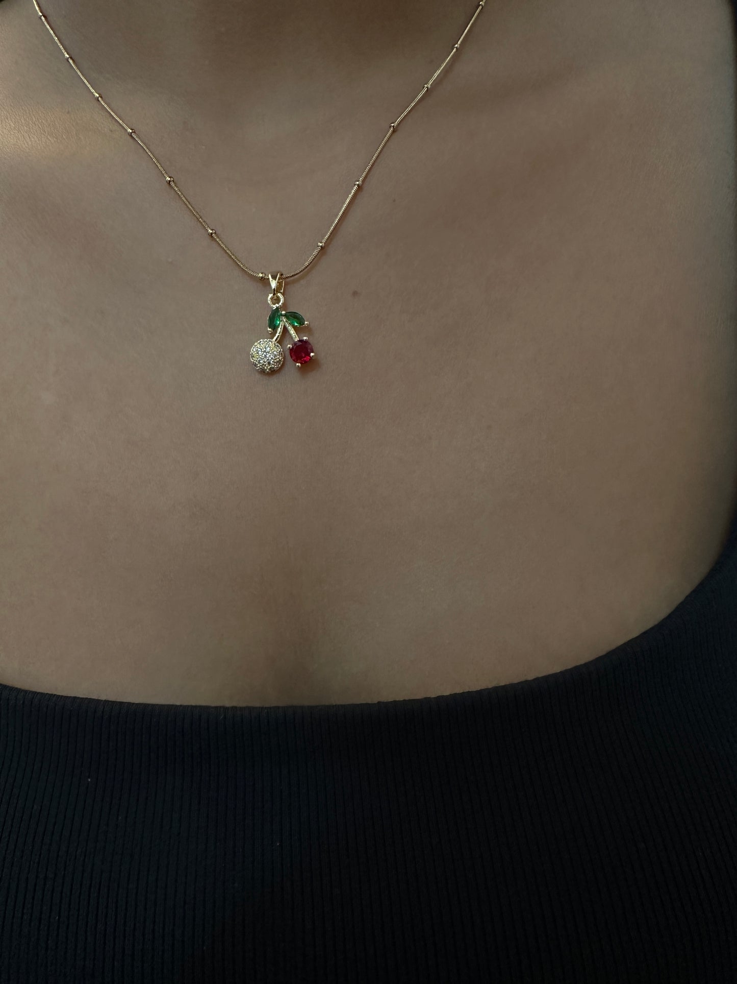 Cherrylace Pendant Necklace
