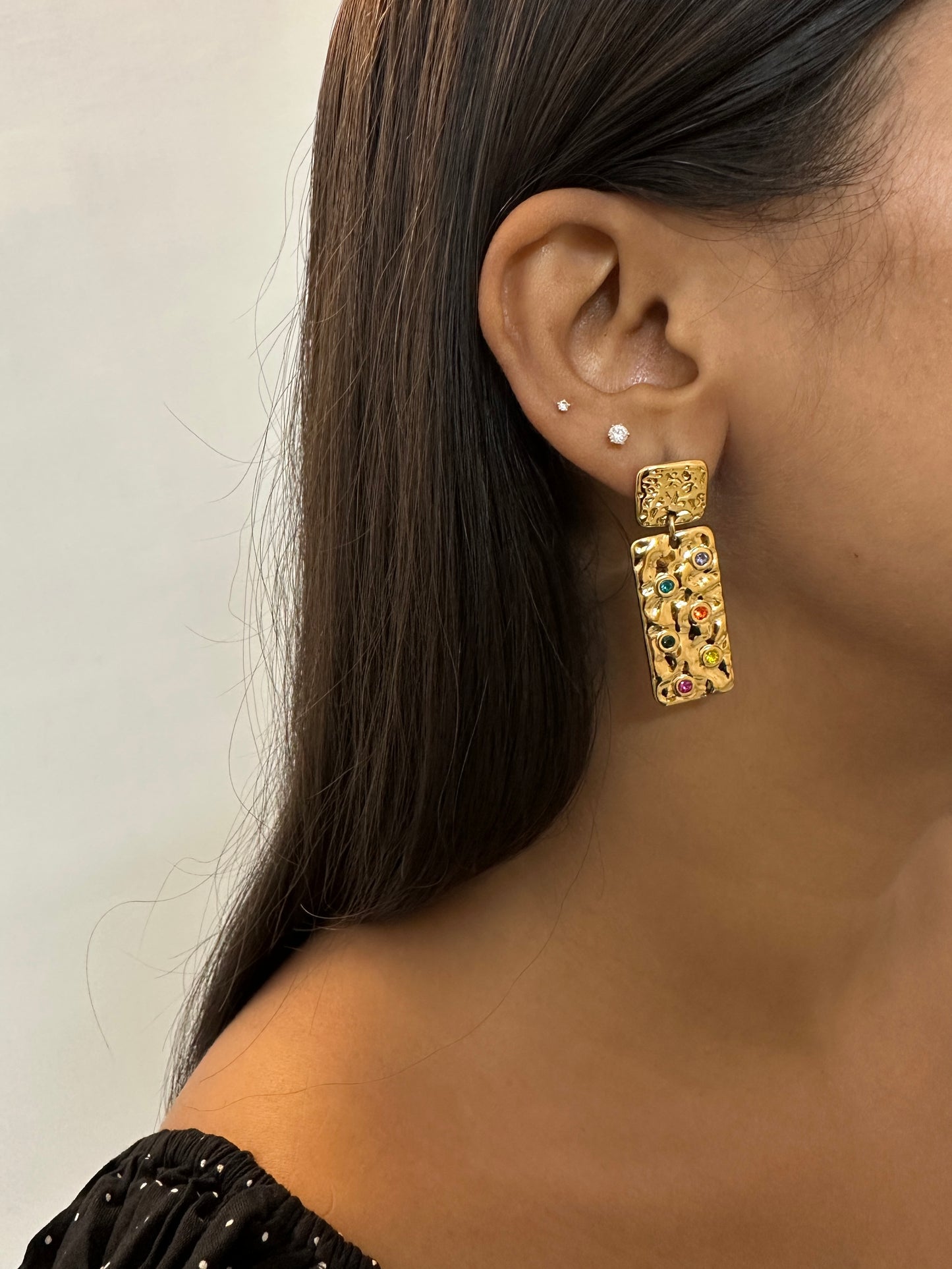 Blush Bubble Earrings