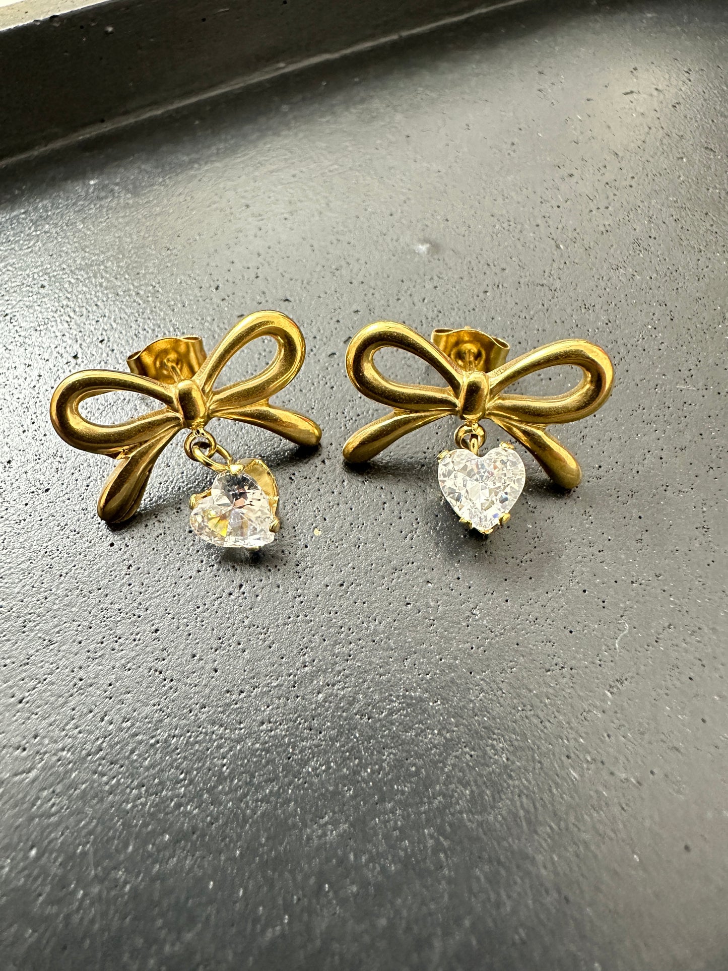 Sparkle Bow Earrings