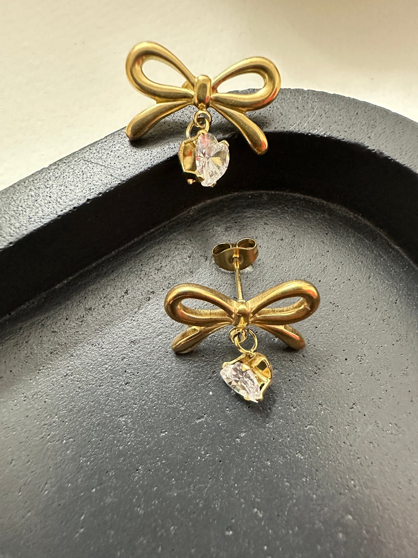 Sparkle Bow Earrings
