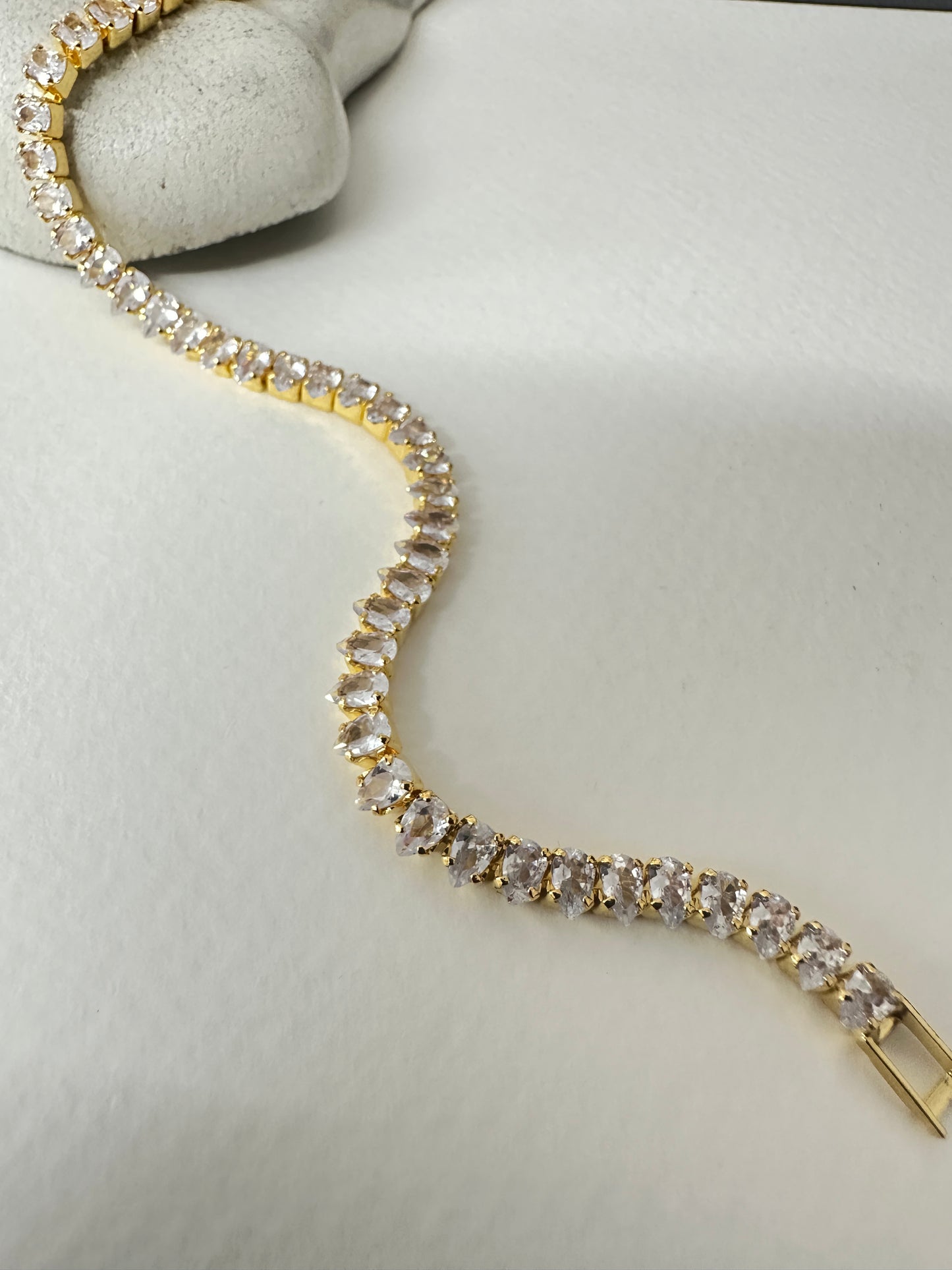 Teardrop Tennis Bracelet