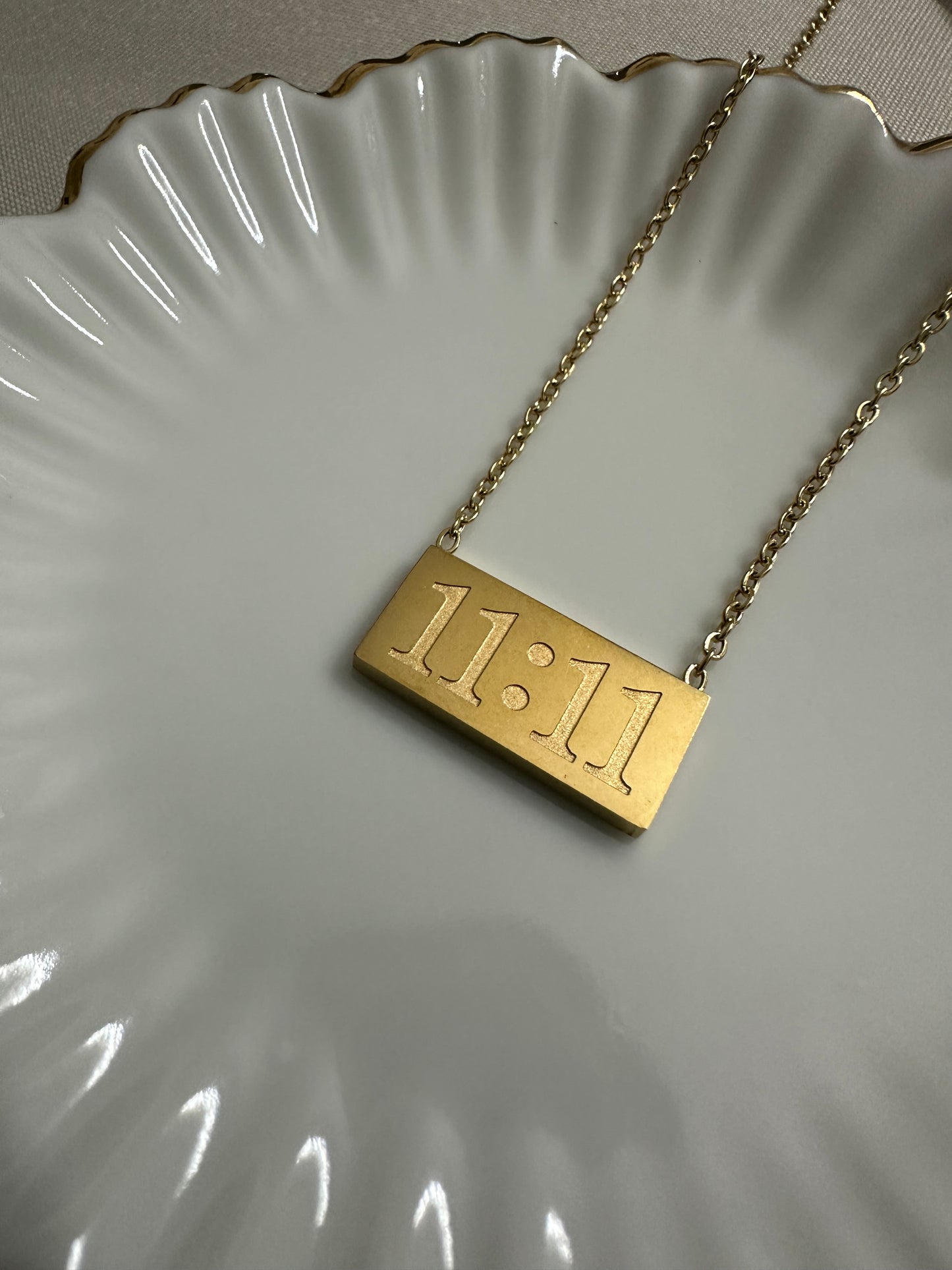 11:11 Bar Necklace