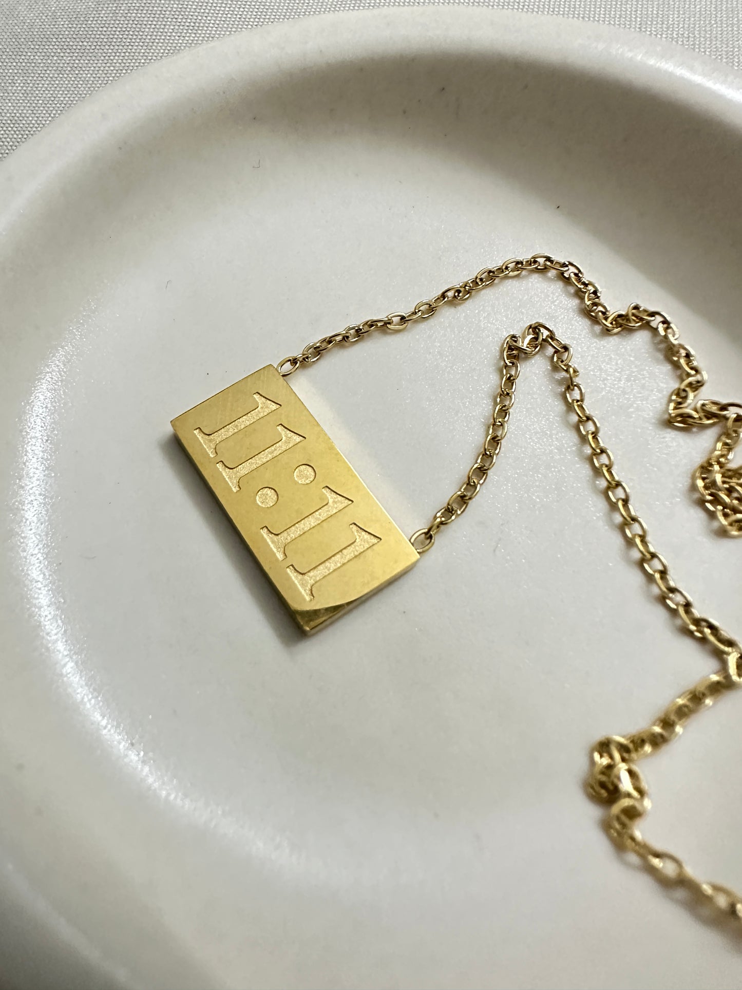 11:11 Bar Necklace