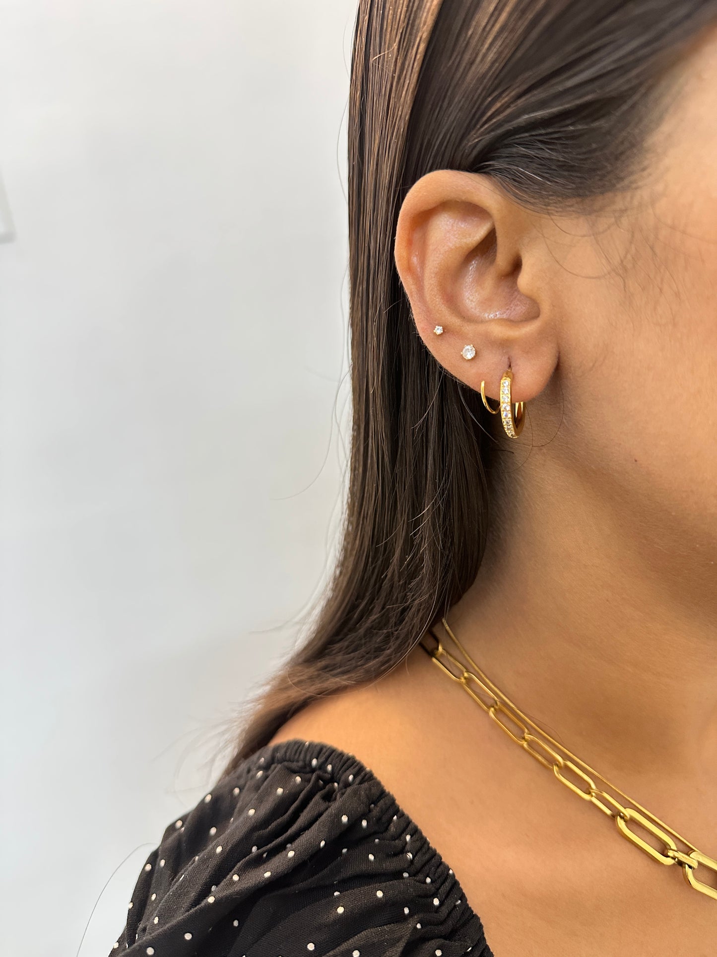Double Pierced Earrings