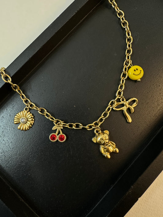 Candy Paint Charm Necklace