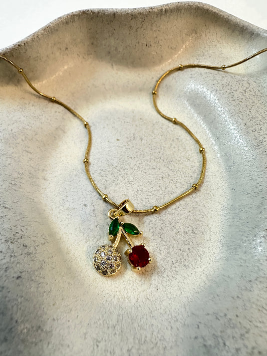 Cherrylace Pendant Necklace