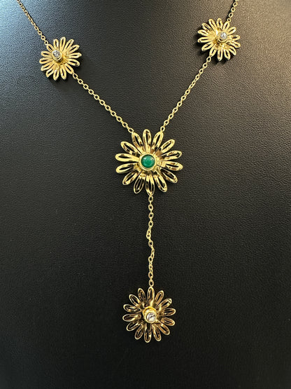 Emerald Whisper Necklace