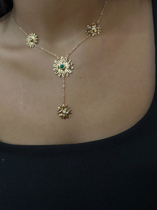 Emerald Whisper Necklace