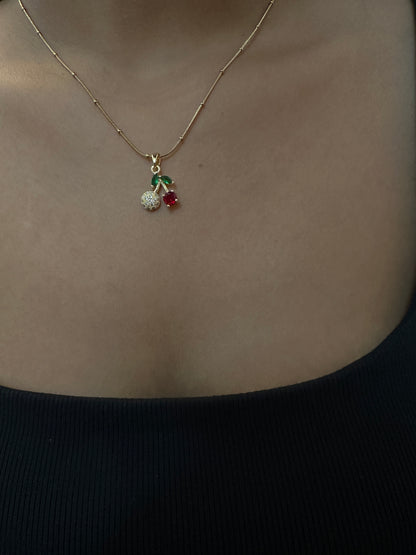 Cherrylace Pendant Necklace