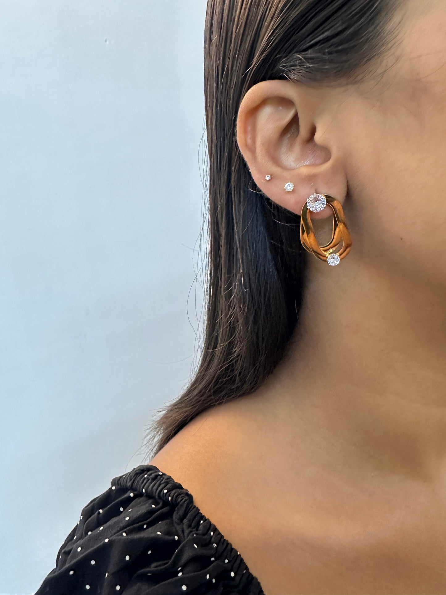 Crystal Giggles Earring