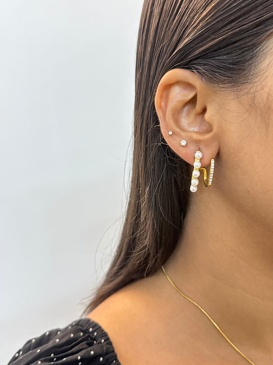Pearlbeam Swing Earrings