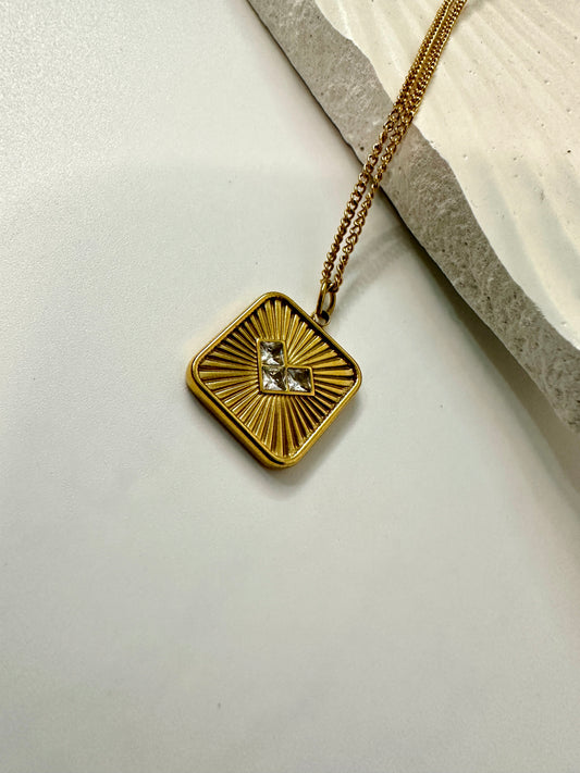 Solar power Necklace