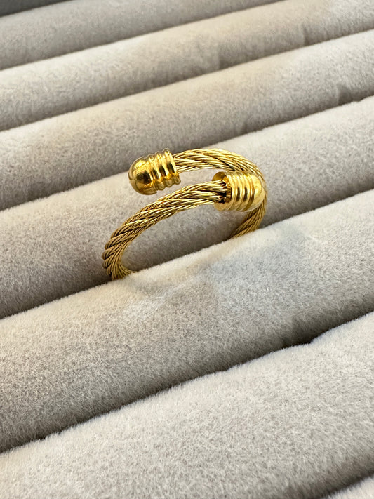 Penny Heart Adjustable Ring