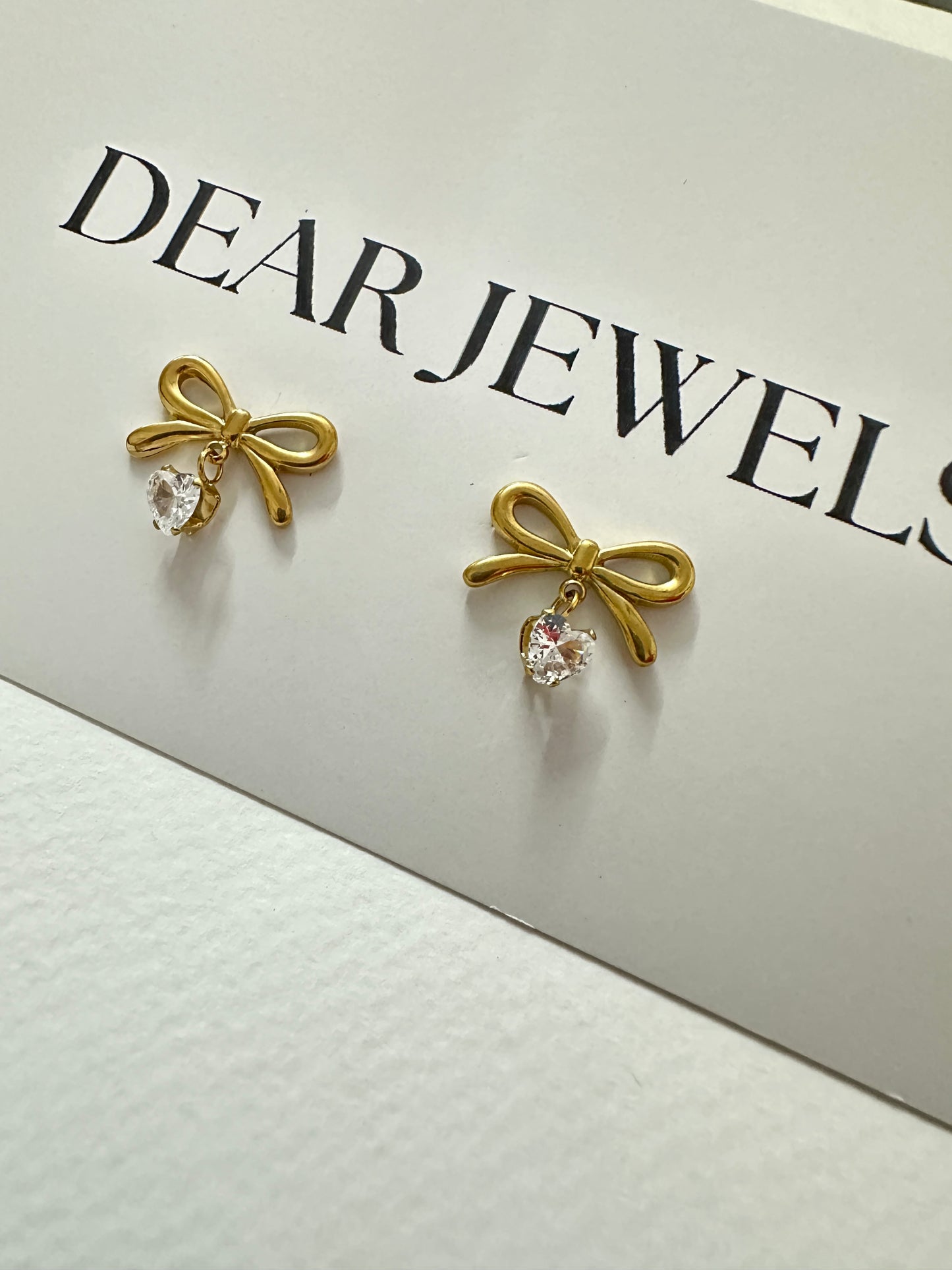 Sparkle Bow Earrings