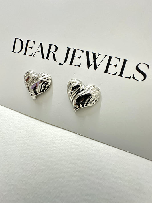 Thunder Heart Statement Earrings