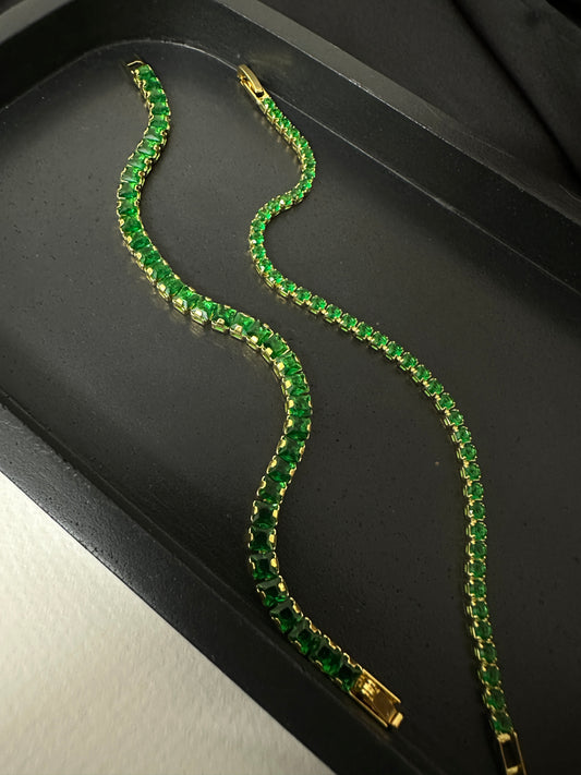 Leaf Of Faith Tennis Bracelet